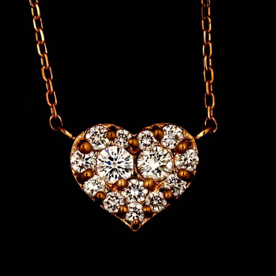 Ponte Vecchio（ポンテヴェキオ） ダイヤ 0.13ct ネックレス 40cm K18