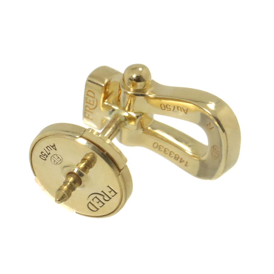 Fred（フレッド） フォース10 スモール ダイヤ ピアス K18 YG イエロー