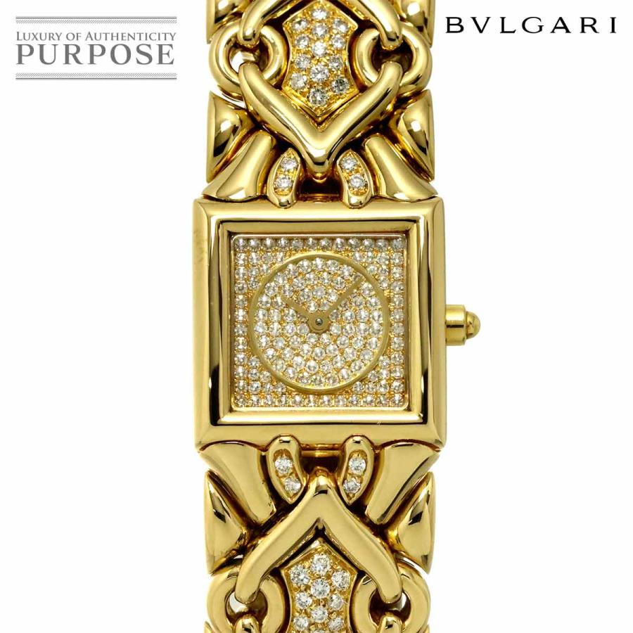ブルガリ トリカ BJ06 WG シルバー クオーツ レディース 41100092398【中古】【アラモード】 BVLGARI（ブルガリ） トリカ BJ06 レディース 腕時計 ダイヤ ゴールド