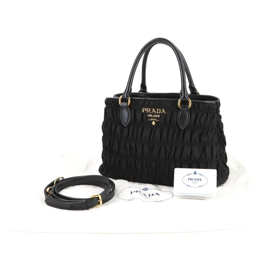 PRADA（プラダ） 新品同様 PRADA 2way ハンド ショルダー バッグ 