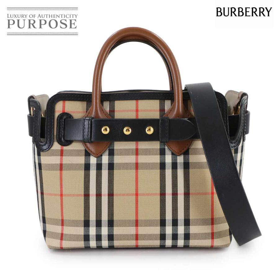 未使用品】BURBERRY ノバチェック 2way トートバッグ 【公式通販】