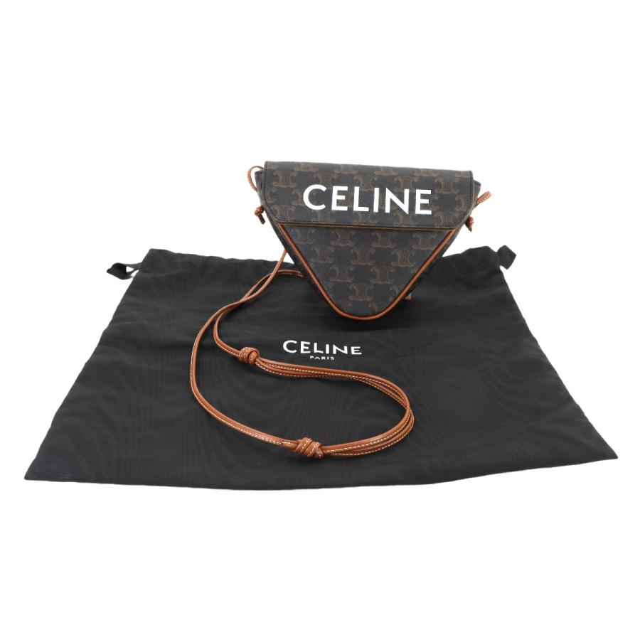 CELINE（セリーヌ） 新品同様 トリオンフ トライアングル ショルダー