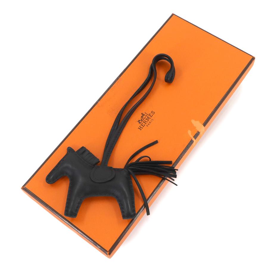 HERMES（エルメス） 新品同様 ソーブラック ロデオ PM バッグチャーム