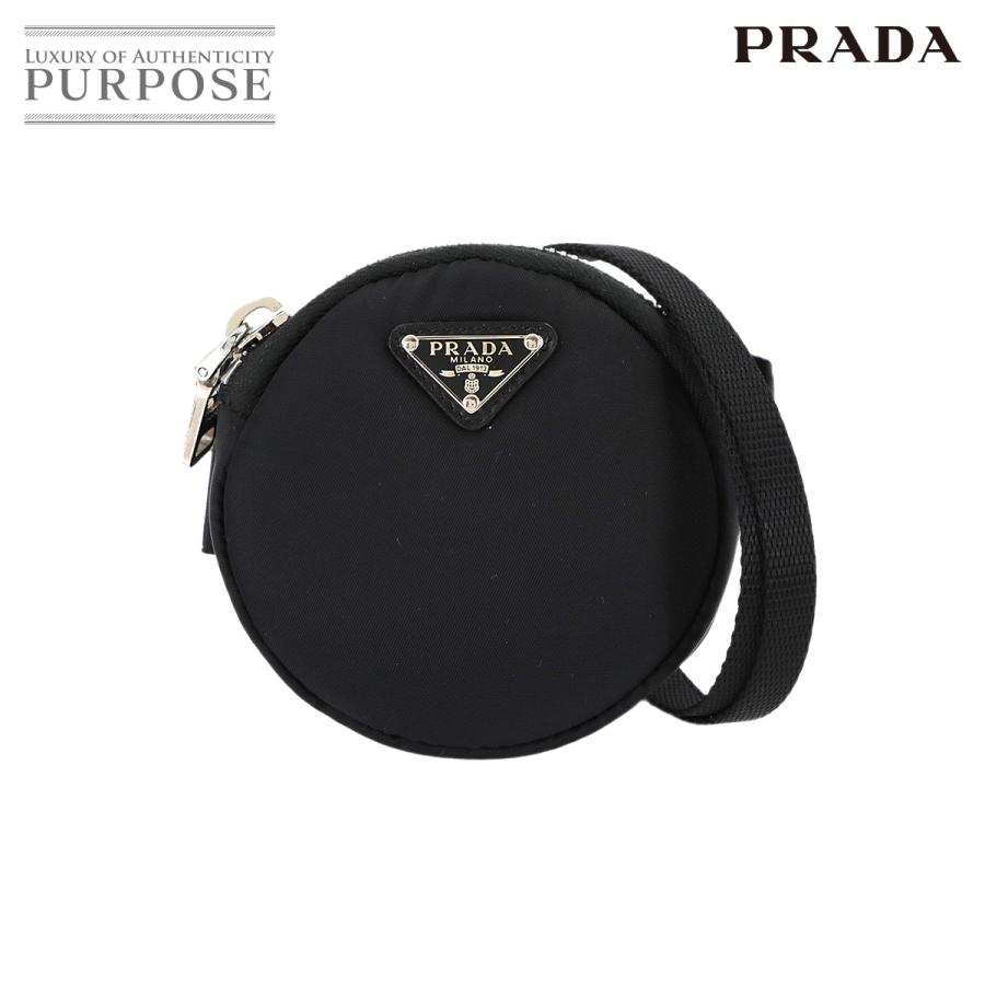 PRADA（プラダ） 新品同様 ラウンド ショルダー ポーチ ナイロン