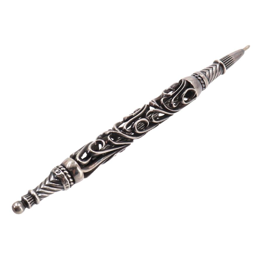 クロムハーツ CHROME HEARTS フィリグリー ボールペン シルバー SV 925 黒インク メンズ Ballpoint pen 90309981 クロムハーツ CHROME HEARTS フィリグリー ボールペン シルバー SV 925
