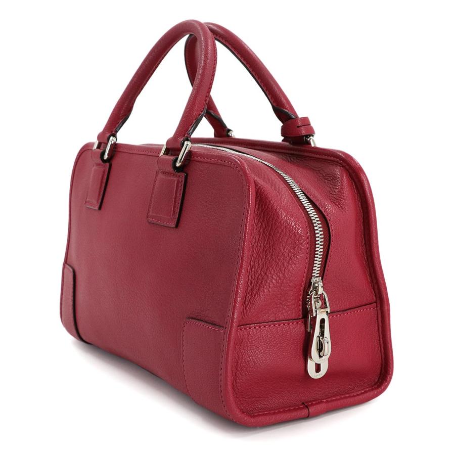LOEWE（ロエベ） 美品 アマソナ 28 ハンド バッグ レザー レッド