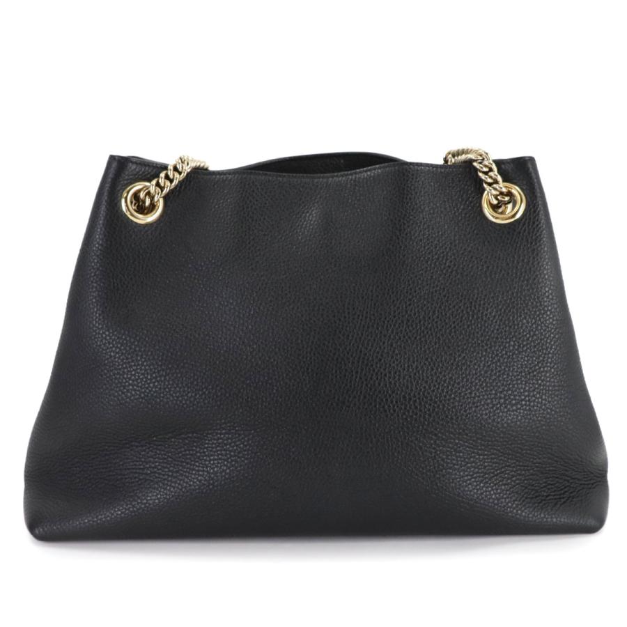 GUCCIグッチ ソーホーインターロッキングGトートバック GUCCI（グッチ） 新品同様 インターロッキングG ソーホー チェーン