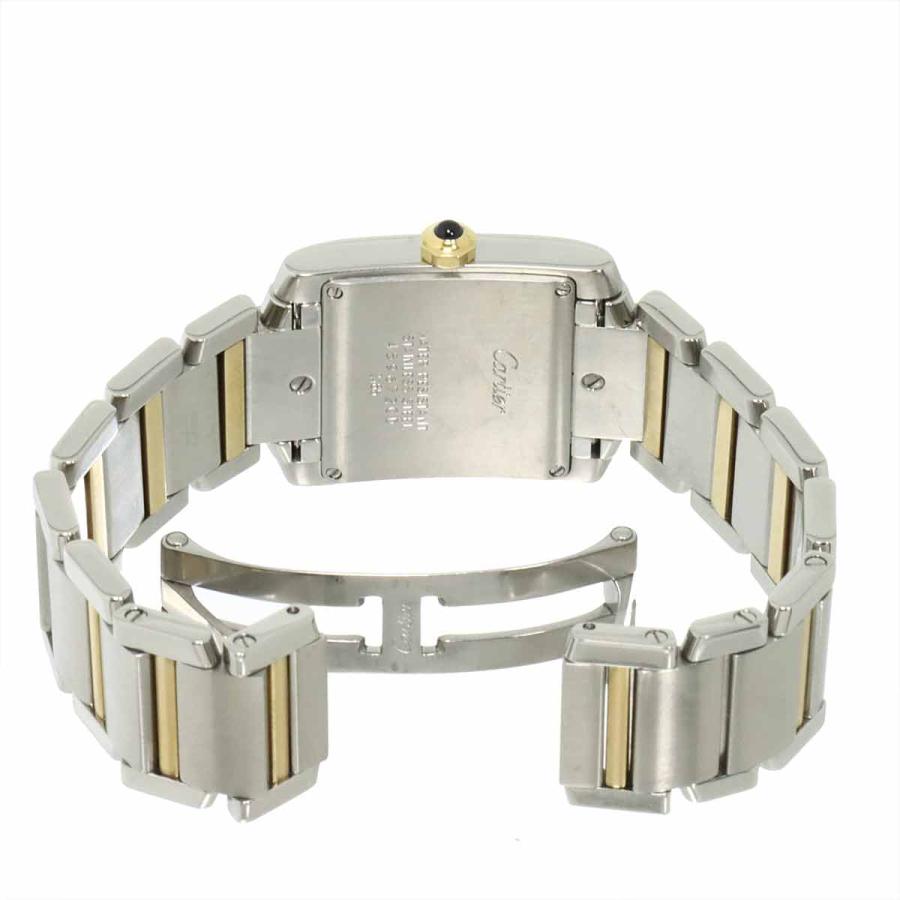 Cartier カルティエ W51012Q4 タンクフランセーズMM アイボリー文字盤 SS×YG/QZ ステンレス イエローゴールド クォーツ 腕時計 Cartier（カルティエ） タンクフランセーズMM コンビ W51012Q4