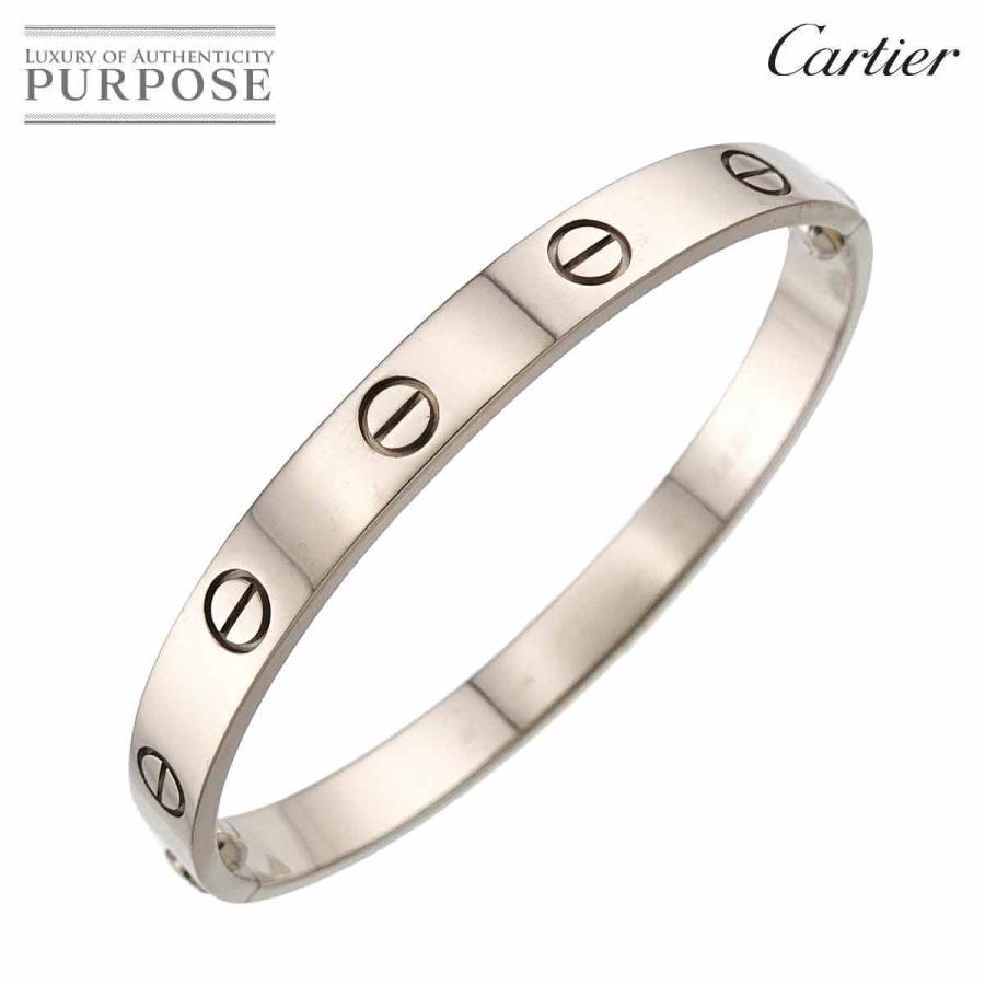 Cartier（カルティエ） ラブ ブレス #16 K18 WG ホワイトゴールド 750