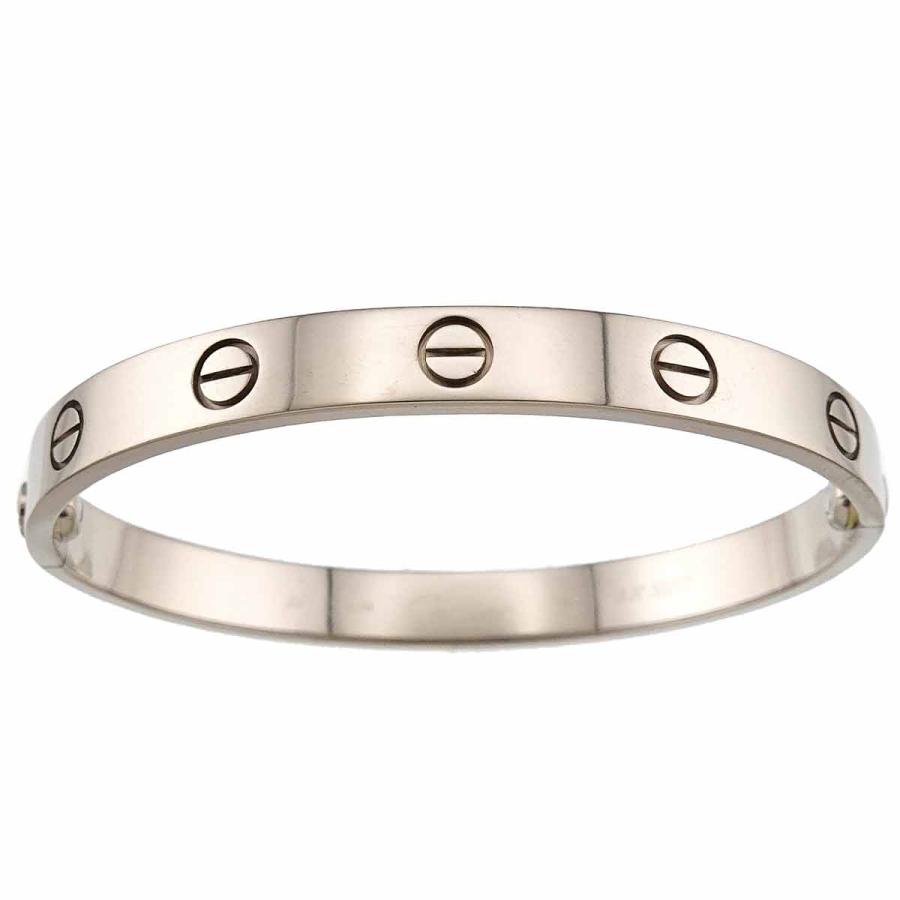カルティエ　ラブブレスレット #16 Cartier（カルティエ） ラブ ブレス #16 K18 WG ホワイトゴールド 750