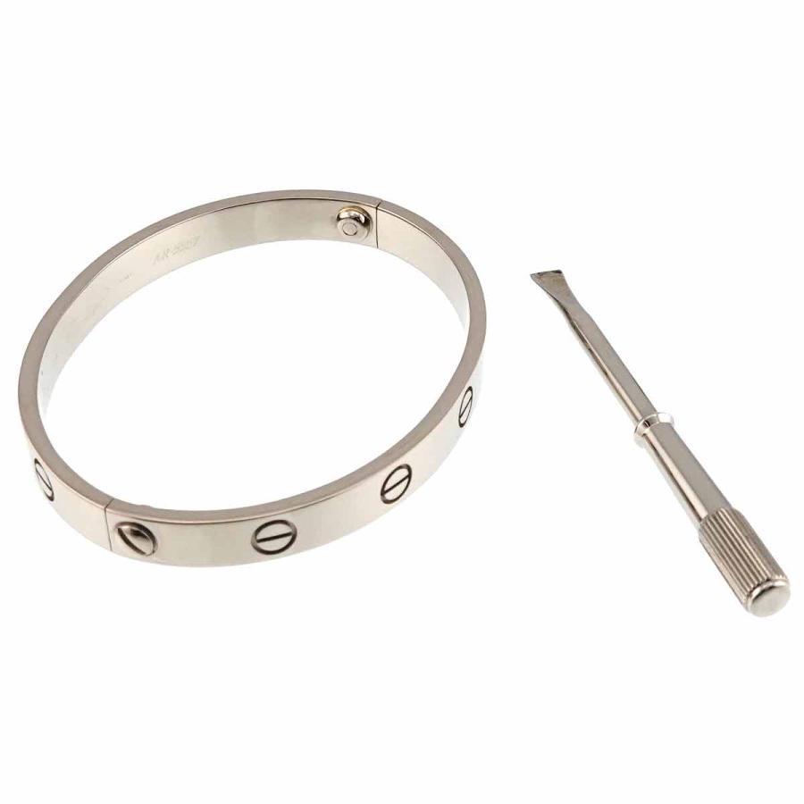 Cartier（カルティエ） ラブ ブレス #16 K18 WG ホワイトゴールド 750