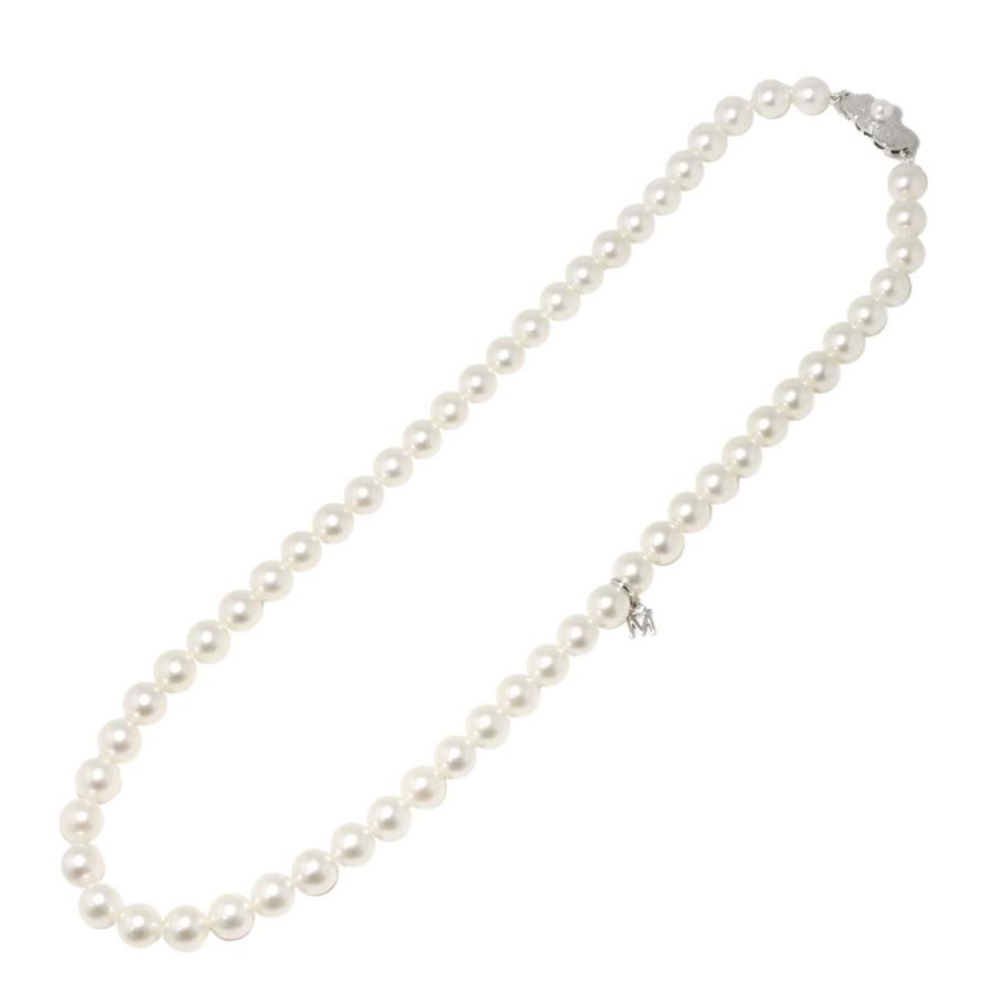 MIKIMOTO（ミキモト） アコヤ真珠 7.4-7.0mm ネックレス 42cm SV