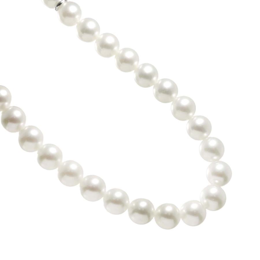 MIKIMOTO（ミキモト） アコヤ真珠 7.4-7.0mm ネックレス 42cm SV