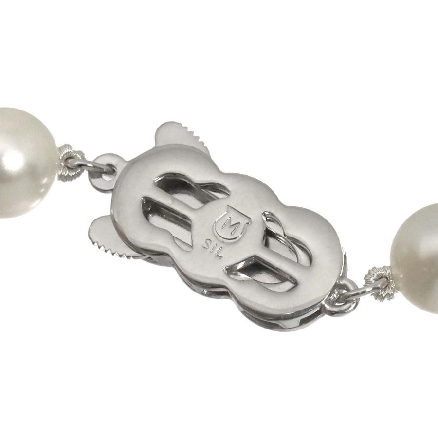 MIKIMOTO（ミキモト） アコヤ真珠 7.4-7.0mm ネックレス 42cm SV