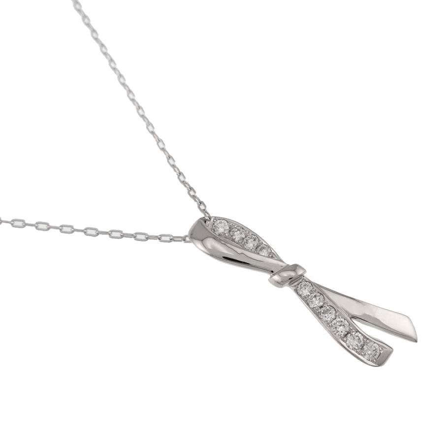 モニッケンダム MONNICKENDAM ダイヤ 0.22ct ネックレス 45cm Pt 