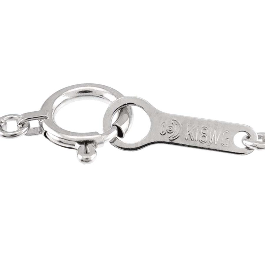 タサキ TASAKI トリロジー ダイヤ 0.53ct ネックレス 51cm K18 WG ホワイトゴールド 750 田崎真珠 Necklace【証明書付き】 90310379_4