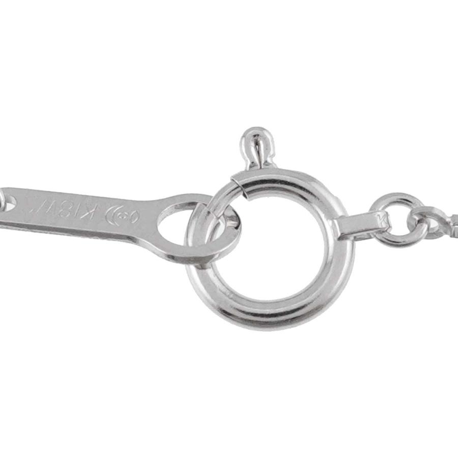 タサキ TASAKI トリロジー ダイヤ 0.53ct ネックレス 51cm K18 WG ホワイトゴールド 750 田崎真珠 Necklace【証明書付き】 90310379_5