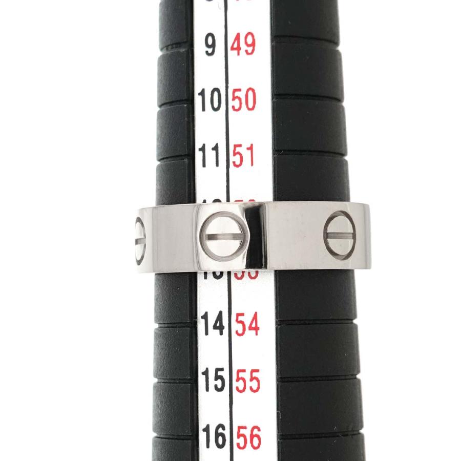 Cartier（カルティエ） ラブ #53 リング K18 WG ホワイトゴールド 750