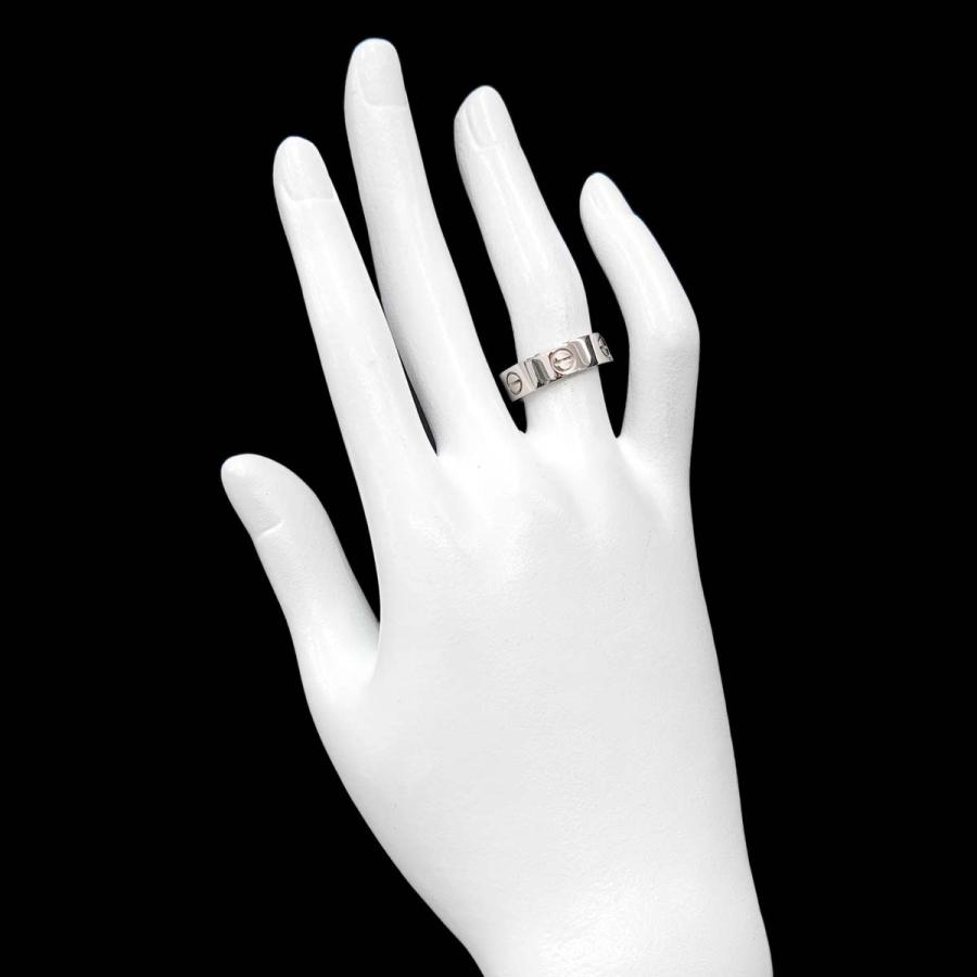 CARTIER ラブリング #53 約12号 K18 WG Cartier（カルティエ） ラブ #53 リング K18 WG ホワイトゴールド 750