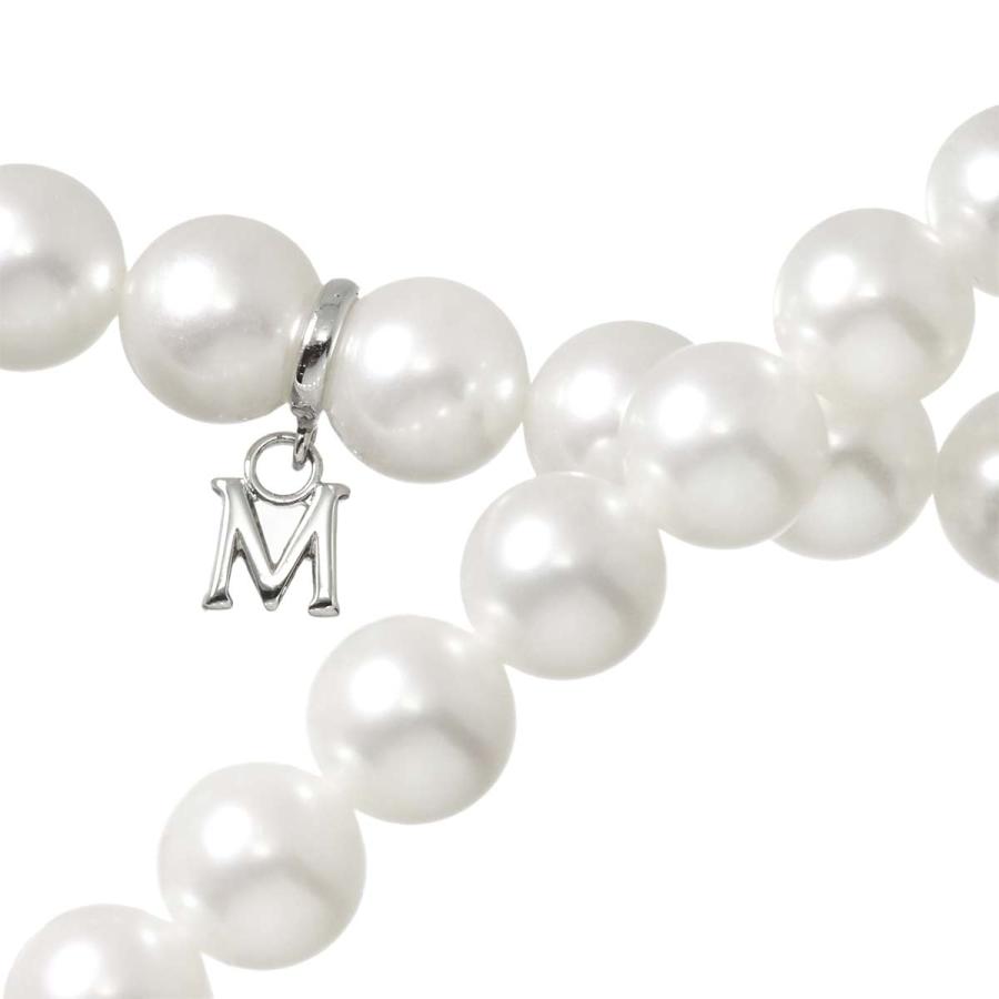 MIKIMOTO（ミキモト） アコヤ真珠 8.7-6.4mm ネックレス 36cm SV 