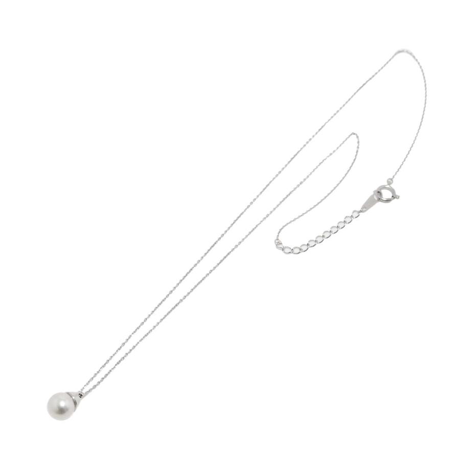 TASAKI（タサキ） アコヤ真珠 7.0mm ネックレス 42cm K18 WG ホワイト 