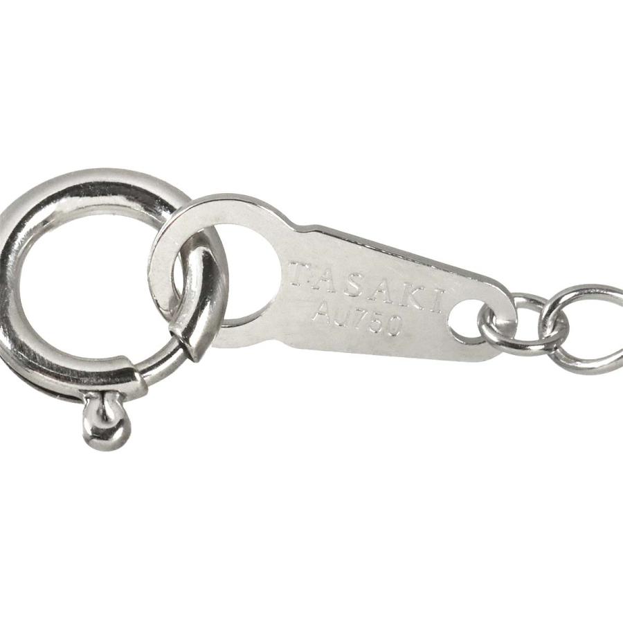 TASAKI（タサキ） アコヤ真珠 7.0mm ネックレス 42cm K18 WG ホワイト 
