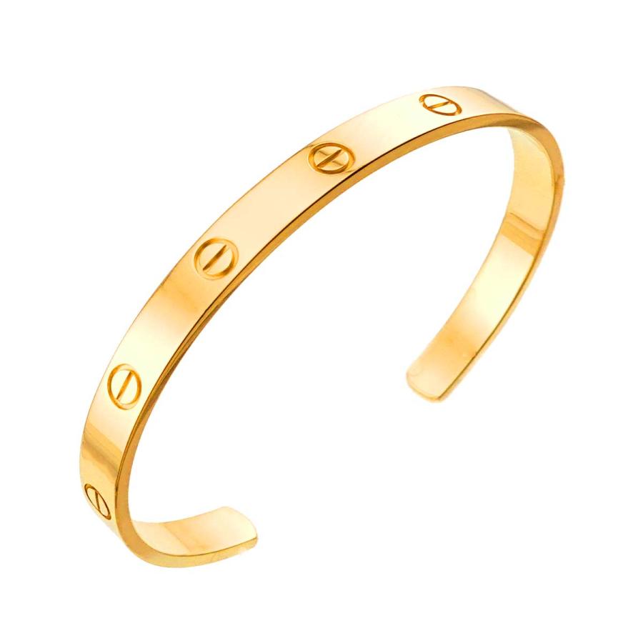 Cartier（カルティエ） ラブ ブレス #19 オープン K18 YG イエロー