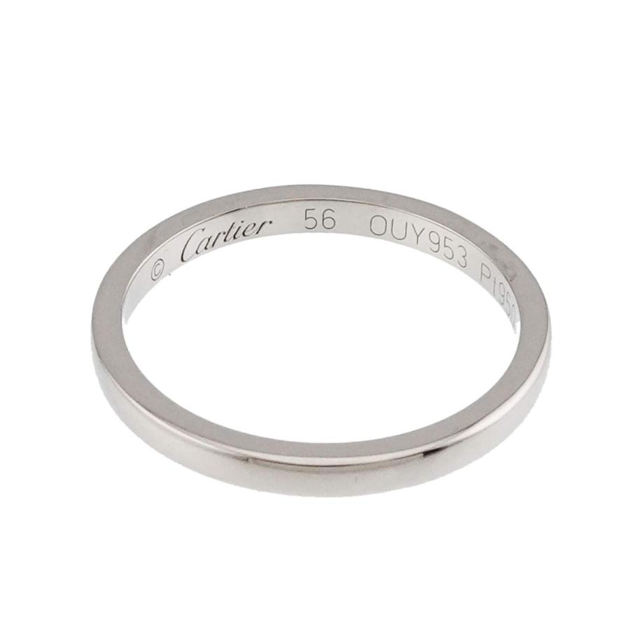 Cartier バレリーナ プラチナリング #56 Cartier（カルティエ） バレリーナ #56 リング Pt プラチナ 指輪