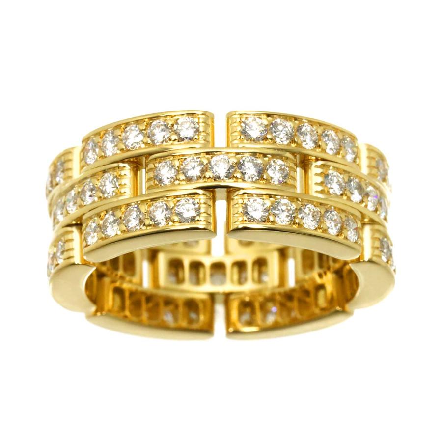 Cartier（カルティエ） マイヨン パンテール #53 リング フル ダイヤ