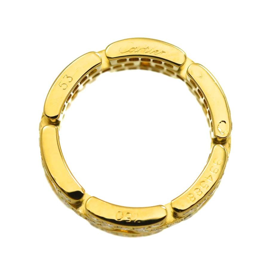 Cartier（カルティエ） マイヨン パンテール #53 リング フル ダイヤ