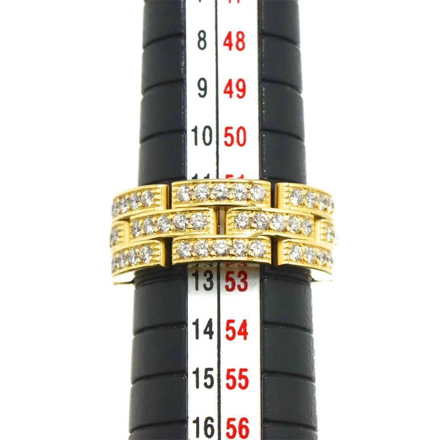 Cartier（カルティエ） マイヨン パンテール #53 リング フル ダイヤ