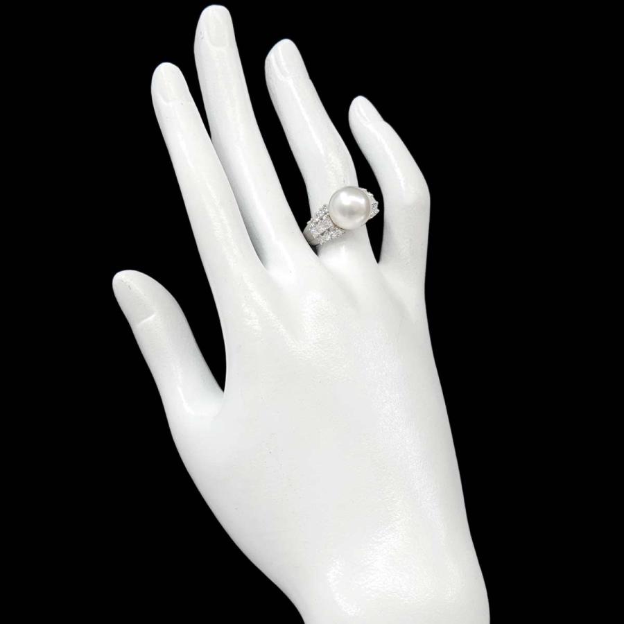 TASAKI（タサキ） TASAKI 13号 リング 白蝶真珠 11.1mm ダイヤ 0.72ct 