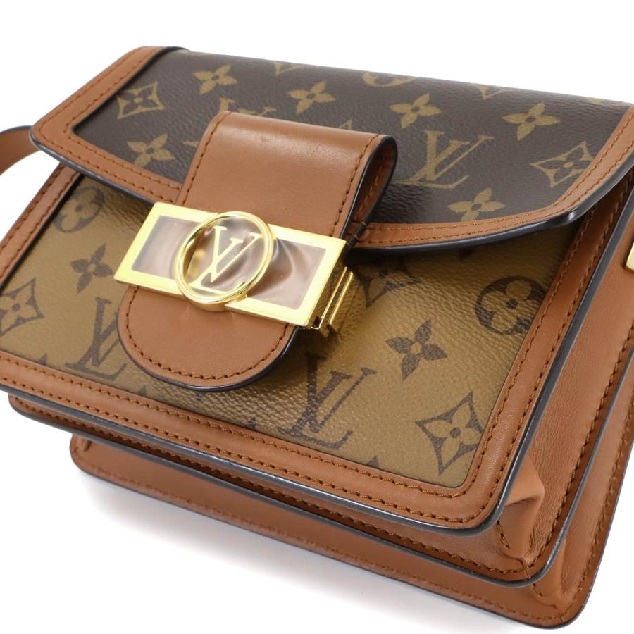 モノグラム リバース ドーフィーヌ ショルダー バッグ ブラウン M44580 LOUIS VUITTON（ルイ・ヴィトン） 新品同様 ルイ ヴィトン モノグラム