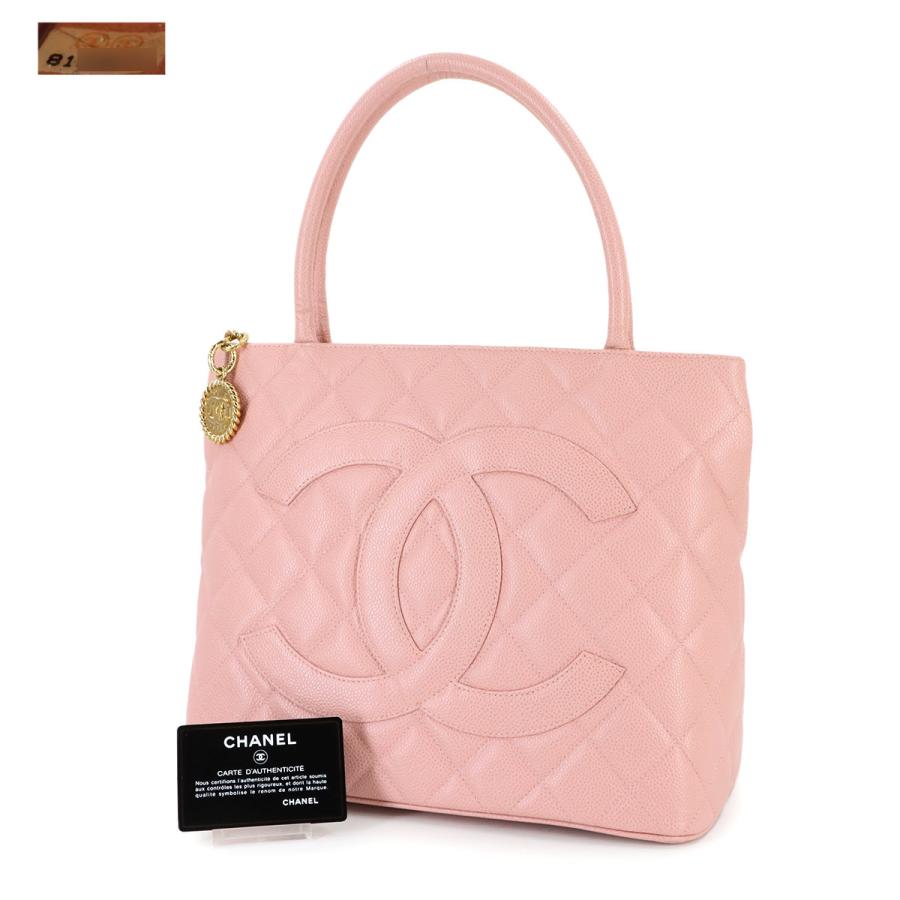 CHANEL（シャネル） 新品同様 復刻トート バッグ キャビアスキン 