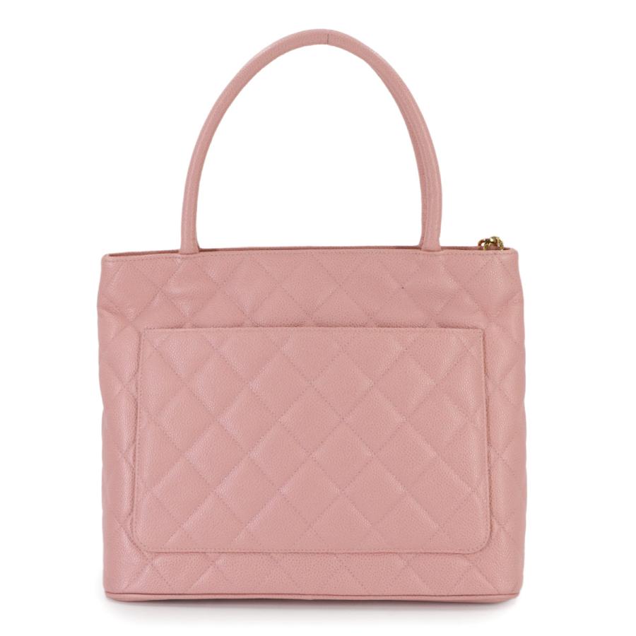 CHANEL ピンク キルティング 復刻版トートバッグ CHANEL（シャネル） 新品同様 復刻トート バッグ キャビアスキン