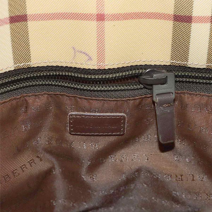 BURBERRY（バーバリー） 美品 ノバチェック トート バッグ PVC レザー