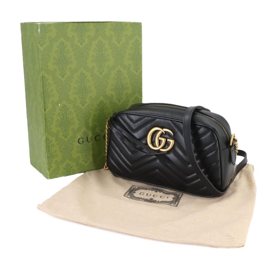 GUCCI（グッチ） 新品同様 GUCCI GG マーモント チェーン ショルダー