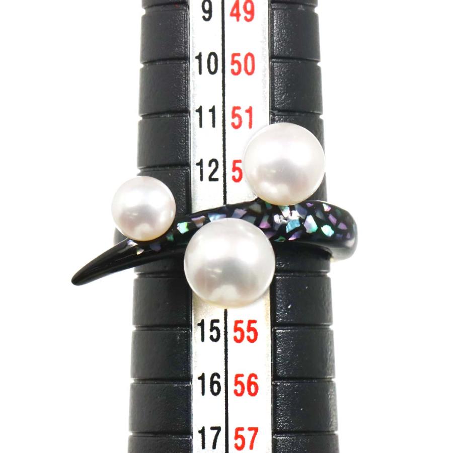TASAKI（タサキ） TASAKI 13号 リング アコヤ真珠 7.6-5.4mm エナメル 
