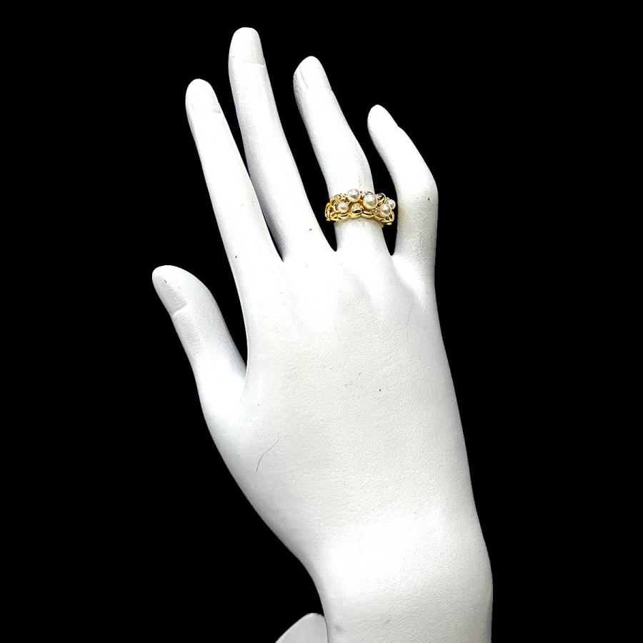 TASAKI（タサキ） TASAKI 11号 リング ベビーパール 4.3-3.0mm ダイヤ 