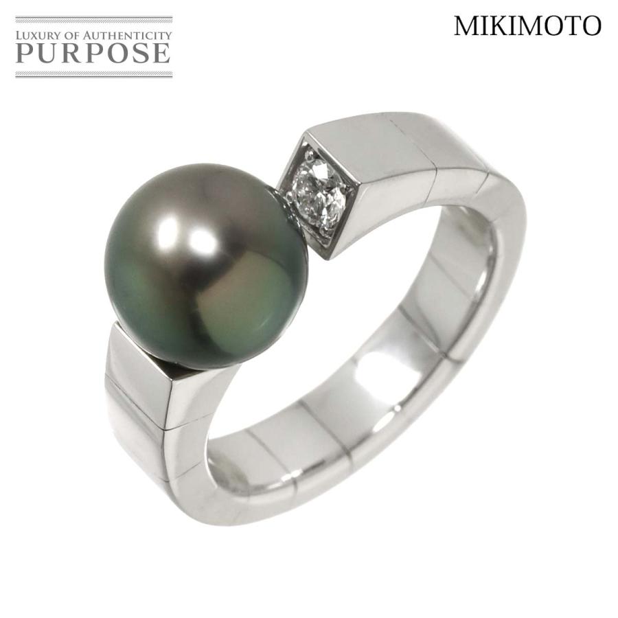 MIKIMOTO（ミキモト） MIKIMOTO 11号 リング 黒蝶真珠 9.0mm
