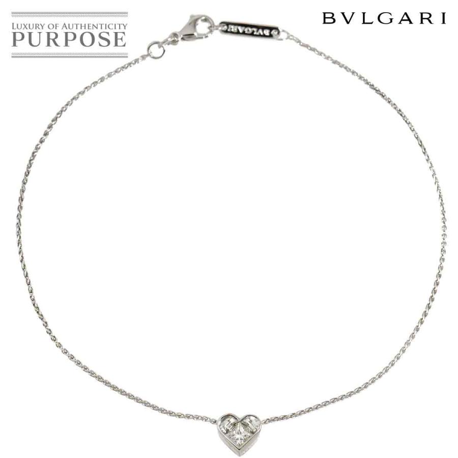 BVLGARI（ブルガリ） クオーレ ハート ダイヤ アンクレット