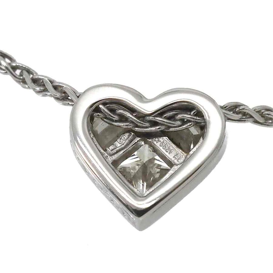 ブルガリ BVLGARI クオーレ ハート ダイヤ アンクレット ブレスレット 24cmK18 WG ホワイトゴールド 750 Diamond Bracelet 90311353