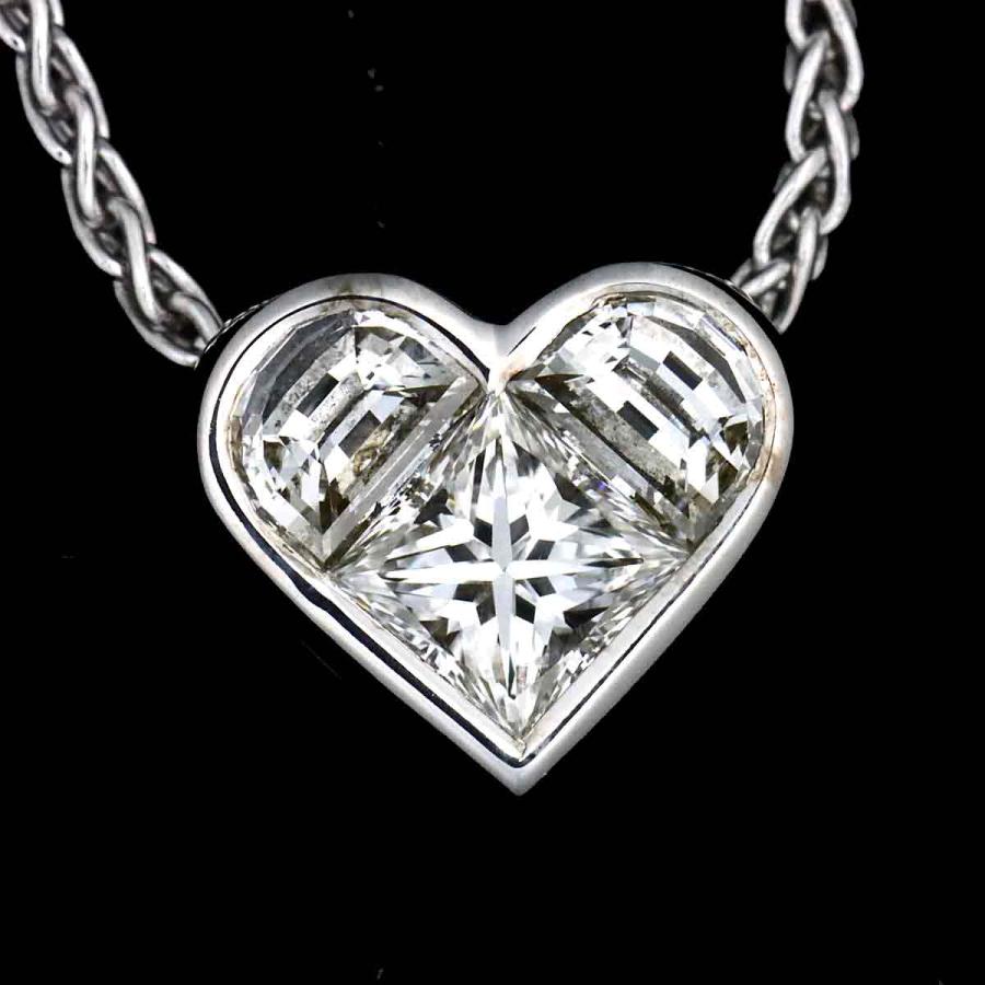 ブルガリ BVLGARI クオーレ ハート ダイヤ アンクレット ブレスレット 24cmK18 WG ホワイトゴールド 750 Diamond Bracelet 90311353