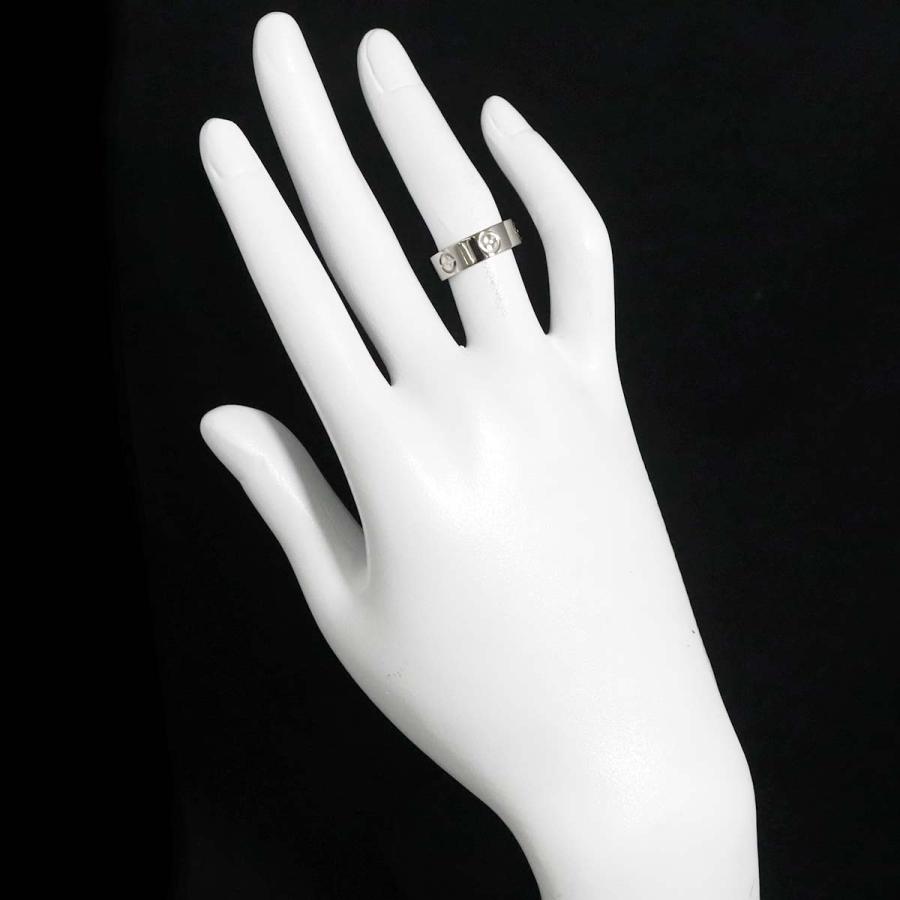 Cartier カルティエ　ラブリング　クラシック　48 Cartier（カルティエ） ラブ クラシック #48 リング K18 WG ホワイト