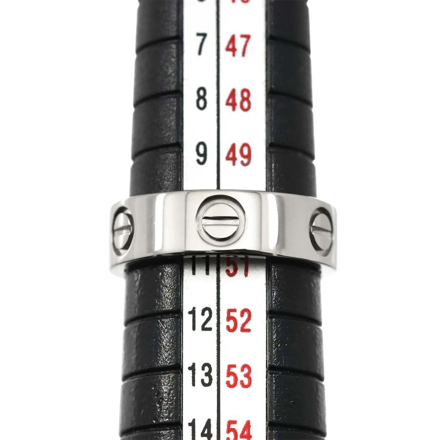 Cartier（カルティエ） ラブ クラシック #51 リング K18 WG ホワイト