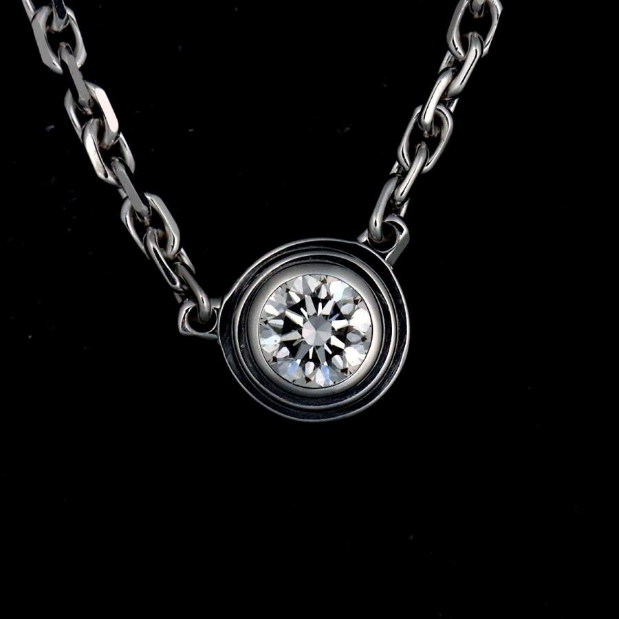 Cartier（カルティエ） ダムール ダイヤ ネックレス 41cm XS K18 WG
