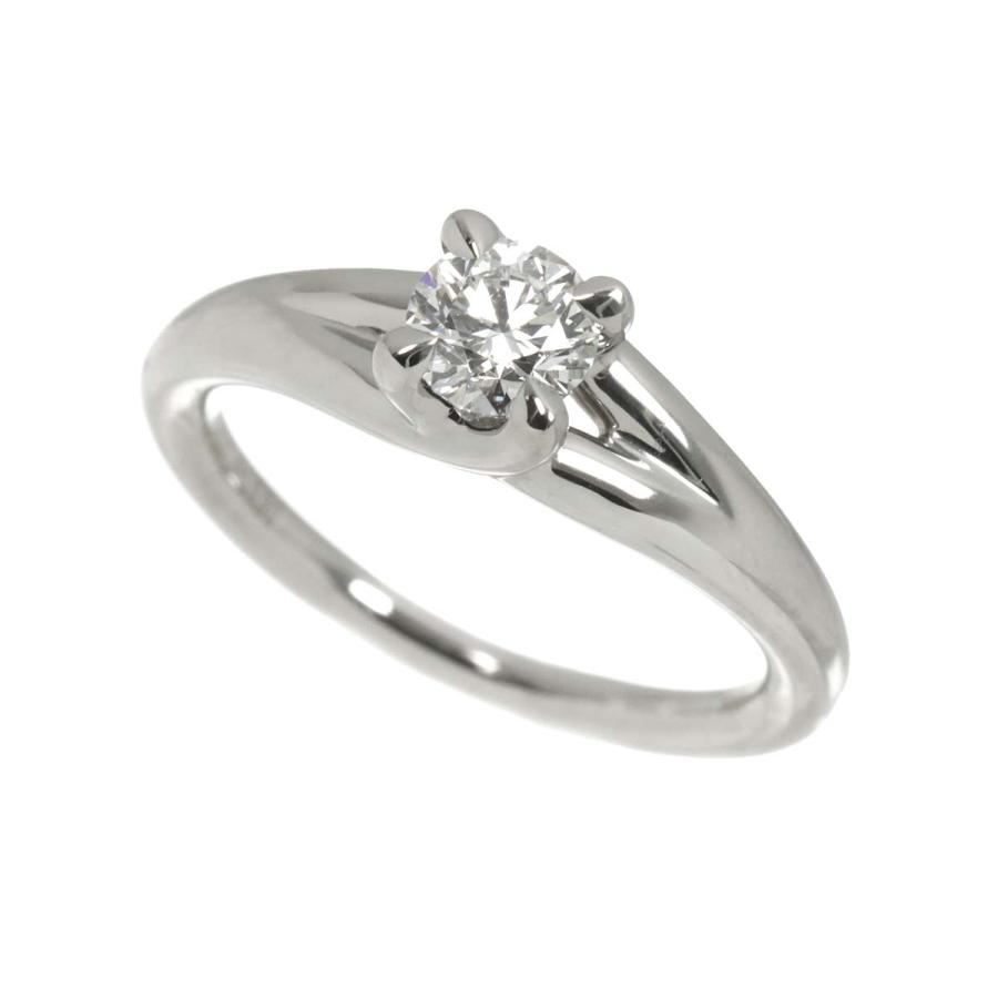 CHAUMET（ショーメ） リアン ソリテール ダイヤ 0.35ct D/VVS2/3EX 6号 