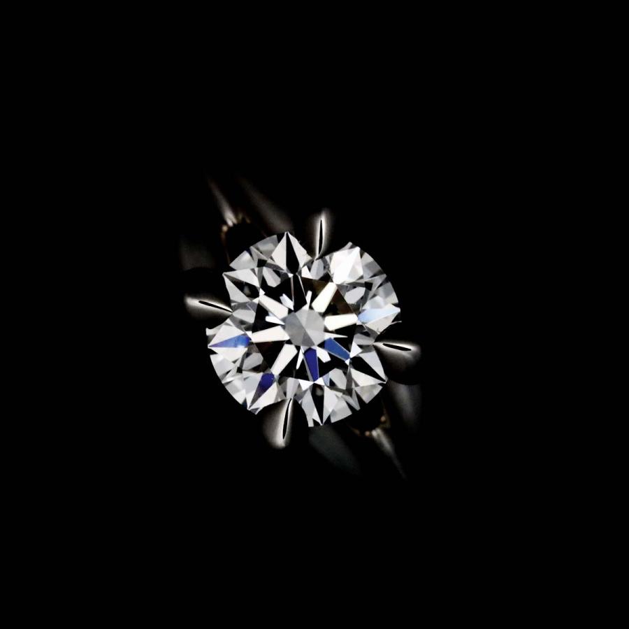CHAUMET（ショーメ） リアン ソリテール ダイヤ 0.35ct D/VVS2/3EX 6号
