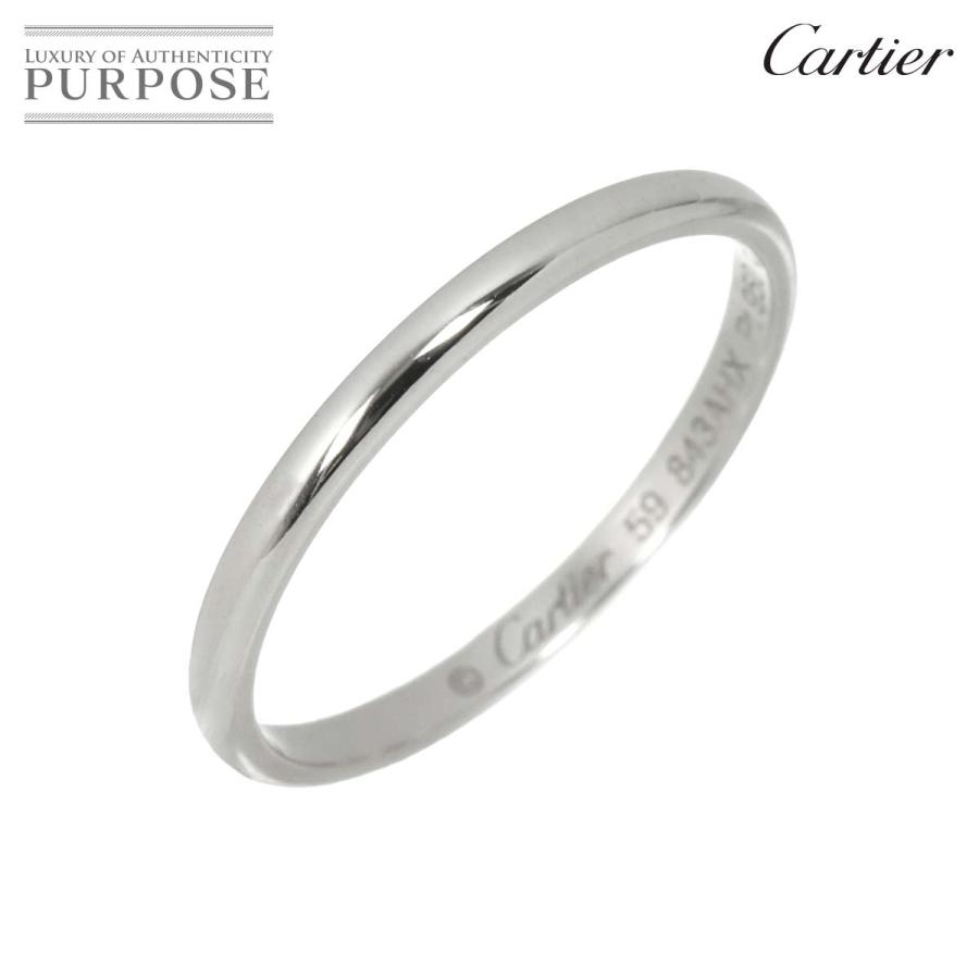 Cartier（カルティエ） Cartier 1895 クラシック バンド #59 リング Pt