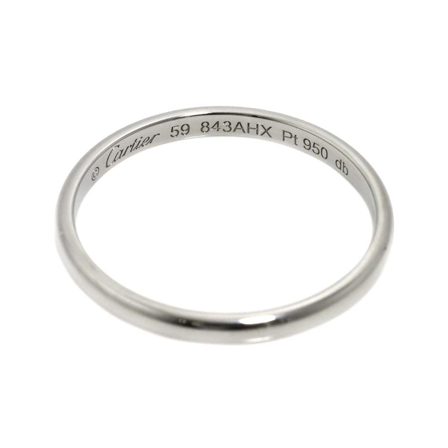 Cartier（カルティエ） Cartier 1895 クラシック バンド #59 リング Pt